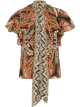 Temperley London: Розовая блуза 