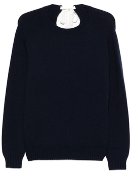 Carven: Синий свитер 