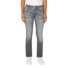 Pepe Jeans: Серые джинсы 