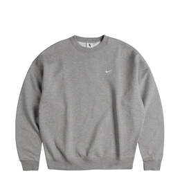 Nike: Белый свитер  Solo Swoosh