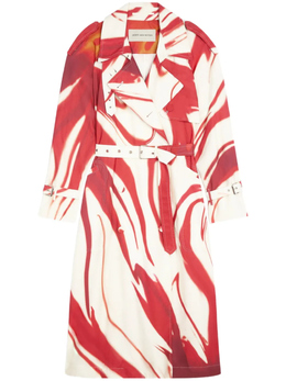 Dries Van Noten: Хлопковый плащ 