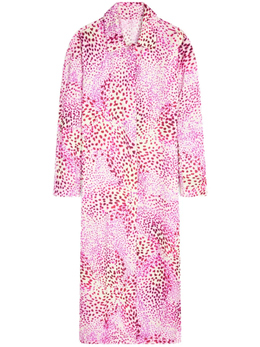 Dries Van Noten: Розовое пальто 