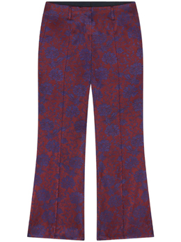 Dries Van Noten: Красные брюки 