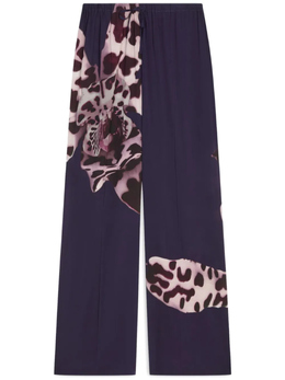 Dries Van Noten: Брюки с принтом 