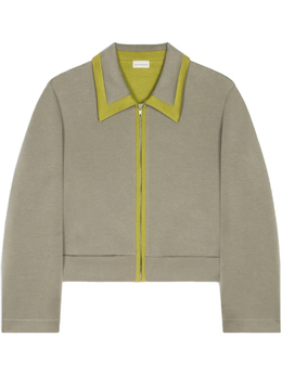 Dries Van Noten: Зелёная куртка 