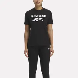 Reebok: Чёрная футболка 
