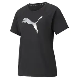 PUMA: Чёрная футболка  Evostripe