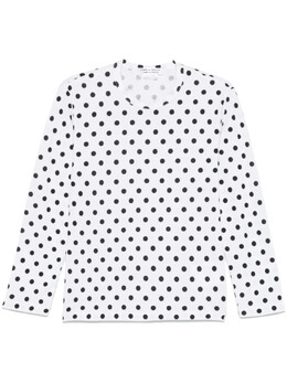 Comme Des Garçons Comme Des Garçons: Футболка в горошек 