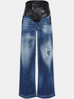 Dsquared2: Синие джинсы 
