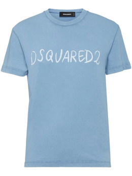 Dsquared2: Синяя футболка 