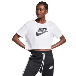 Nike: Белая футболка  Sportswear Essential