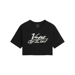 Vans: Чёрная футболка  Off the Wall