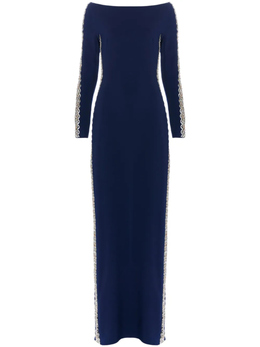 Jenny Packham: Синее платье 