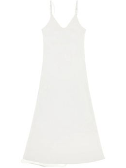 MM6 Maison Margiela: Шёлковое платье 