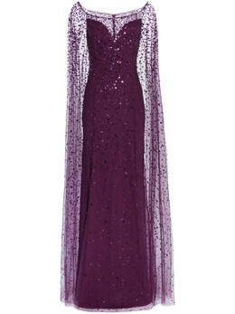 Jenny Packham: Фиолетовое платье 