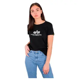 Alpha Industries: Чёрная футболка 