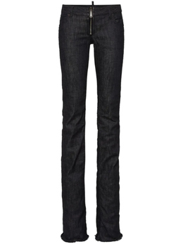 Dsquared2: Джинсы с заниженной талией 