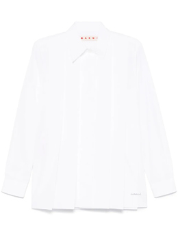 Marni: Хлопковая рубашка 