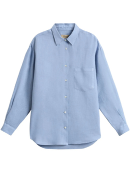 Woolrich: Льняная рубашка 