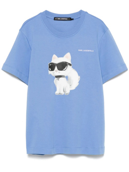Karl Lagerfeld: Футболка  Choupette с принтом