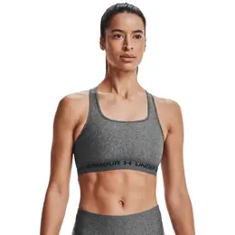 Under Armour: Серый бюстгальтер 