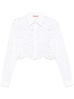 Ermanno Scervino: Рубашка с вышивкой 