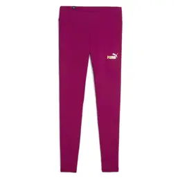 PUMA: Розовые легинсы  Ess