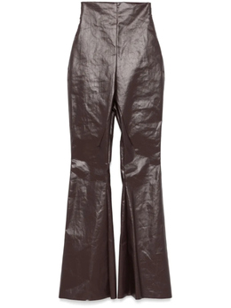 Rick Owens: Коричневые брюки 