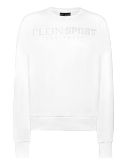 Plein Sport: Белый свитер 