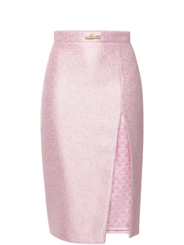 Elisabetta Franchi: Юбка с разрезом 