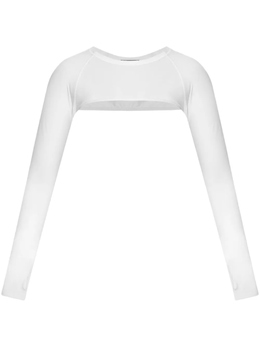 Balmain: Топ с длинным рукавом 