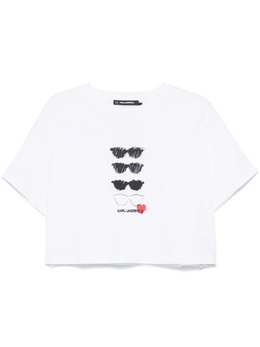 Karl Lagerfeld: Футболка с принтом 
