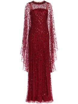 Jenny Packham: Красное платье 