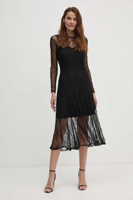 Sisley: Чёрное платье 