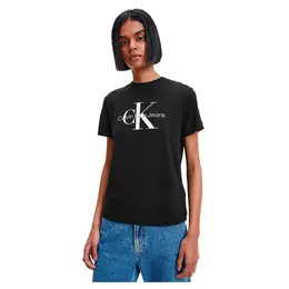 Calvin Klein Jeans: Чёрная футболка 