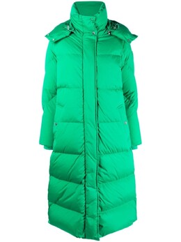 Woolrich: Зелёный пуховик 