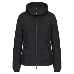 Armani Exchange: Чёрная куртка 