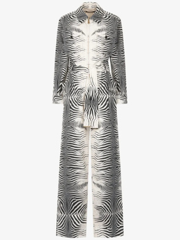 Roberto Cavalli: Комбинезон с принтом 