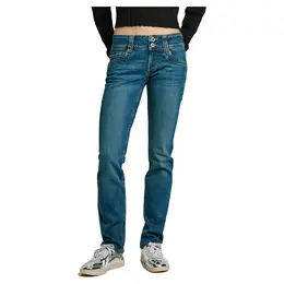 Pepe Jeans: Синие джинсы 
