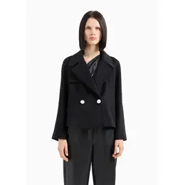 Armani Exchange: Чёрная куртка 