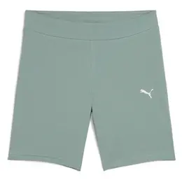 PUMA: Зелёные легинсы  Ess