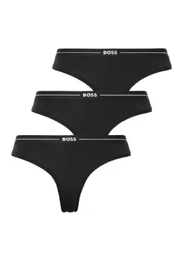 BOSS: Чёрные трусы 