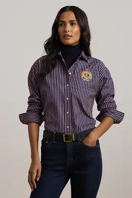 Lauren Ralph Lauren: Хлопковая рубашка 