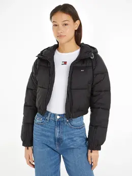 Tommy Hilfiger: Стёганые куртка  Tommy Jeans