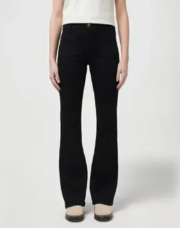 Wrangler: Чёрные джинсы 