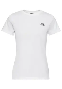 The North Face: Белая футболка  Simple Dome