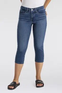 Levi's: Джинсы капри 