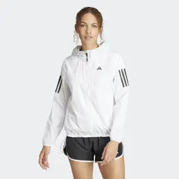 Adidas: Белая куртка 