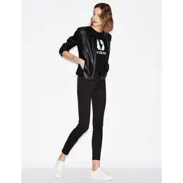 Armani Exchange: Чёрная футболка 