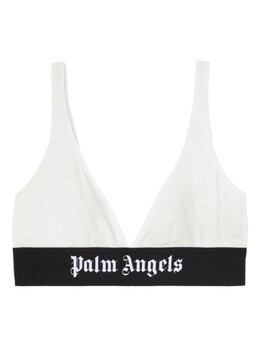 Palm Angels: Белый бюстгальтер 